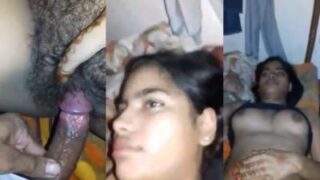 Pria Kasar Menggila Di Celah Berbulu Gadis Desa Liar