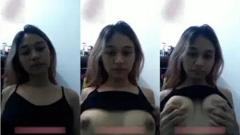Tiktoker Cantik Pamer Tetek Montok Buat Pacar Yang Gak Sabaran