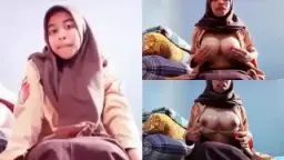 Pramuka Berjilbab Dengan Payudara Besar Bulat Dan Basah