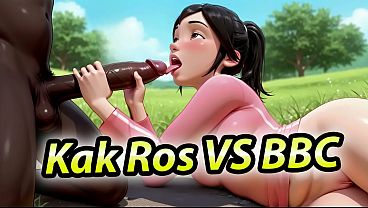 Kakak Ros Ngentot Kontol Item Gede Yang Bikin Nafsu