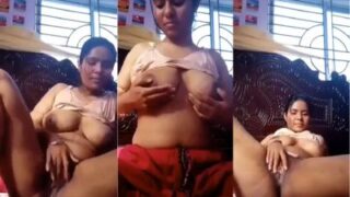 Desi Bhabhi Telanjang, Pamer Susu Montok Dan Memek Basahnya
