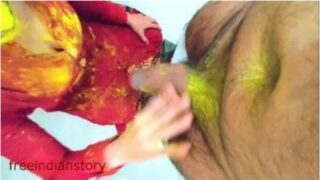 Pasangan Kotor Ngewe Panas Di Hari Holi