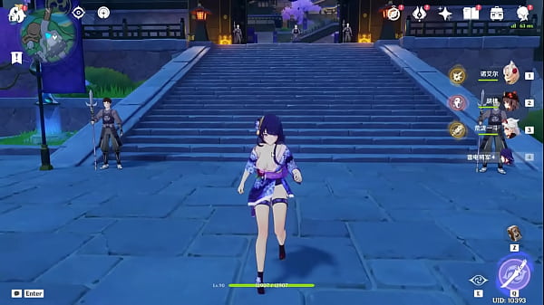 Raiden Shogun Bugil Pake Yukata, Mod Hot Bikinan Hexi Wang