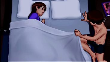 Sesuatu Berubah Saat Ibu Tiri Melirik Arahku (18+)