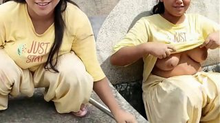 Bocah Baru Nikah Ngajak Kakak Ipar Ngewe Di Atap, Cewek Kampung Desi Pamer Crot Di Luar Ruangan