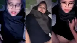 Hijabers Cakep Pake Kacamata, Goyangannya Bikin Viral