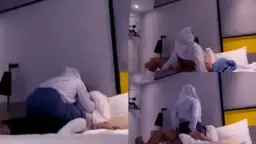 Jilbab Sma Colmek Bikin Konten Hot Di Kamar Belakang