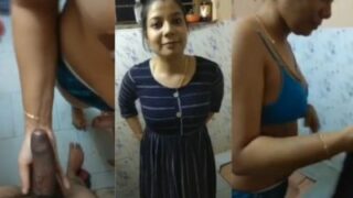 Video Mesum Di Kamar Mandi Panas, Pasangan Hindi Mainin Body Sambil Direkam Mms