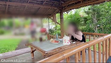 Di Luar Sama Orang Asing, Thai, Panas-panas Gini Bikin Basah.